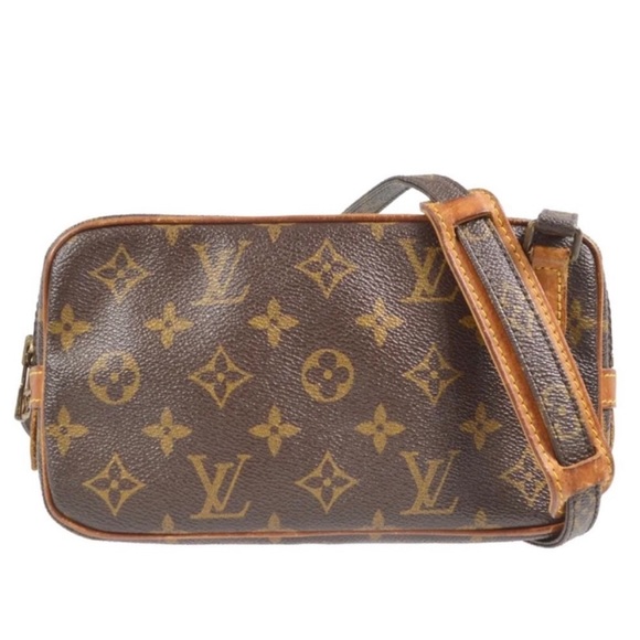 Louis Vuitton Handbags - Authentic Louis Vuitton Marly Bandouliere Crossbody Shoulder Bag Tote Handbag